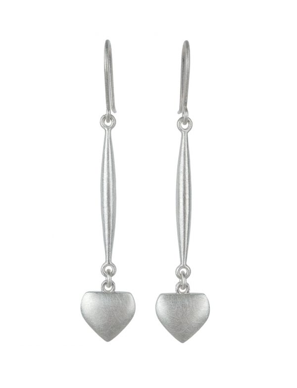 Thread of Light Earrings – Silver