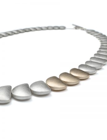 Follow The Current Necklace – Silver & Gold