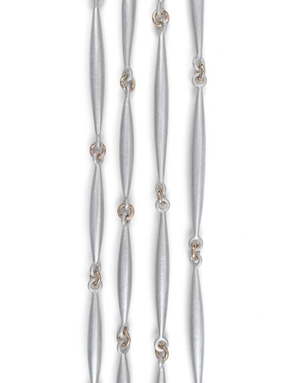 Incremental Changes Necklace – Silver & Gold