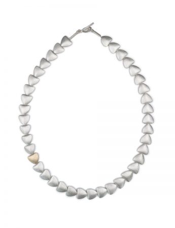 Ouroboros Necklace – Silver & Gold
