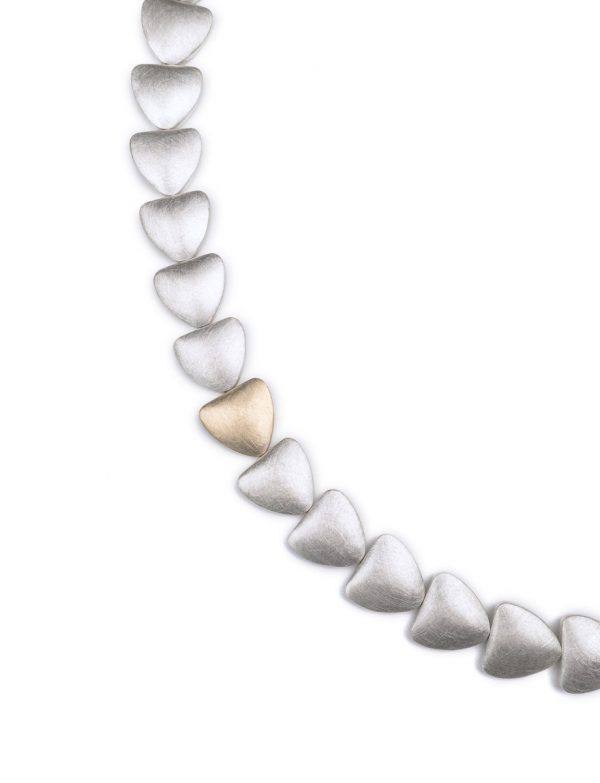 Ouroboros Necklace – Silver & Gold