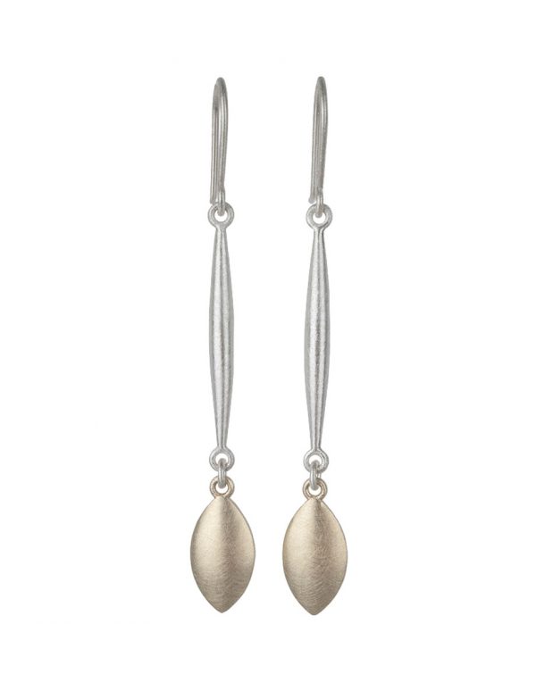 Between Seasons Earrings – Silver & Gold