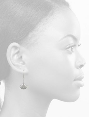 Balance Earrings – Silver & Diamonds
