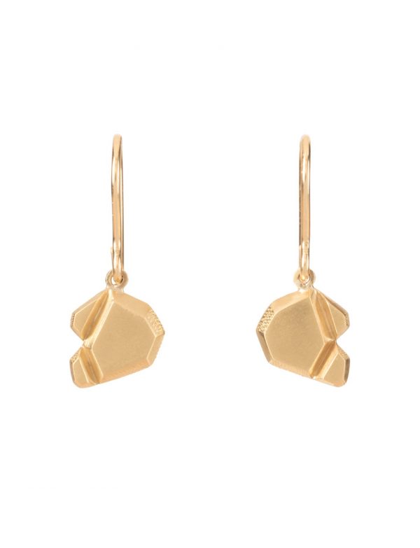 Counterbalance Hook Earrings – Yellow Gold