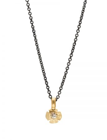 Memento Necklace – Yellow Gold & Diamond