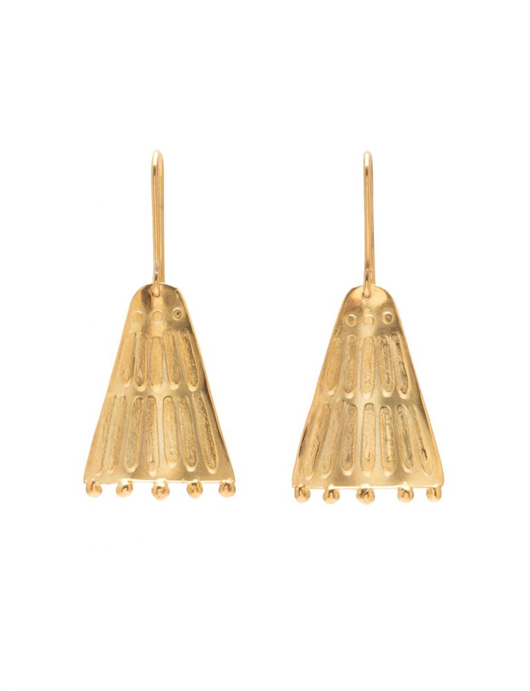 Gold Plated Billie Royale Hook Earrings e.g.etal Melbourne