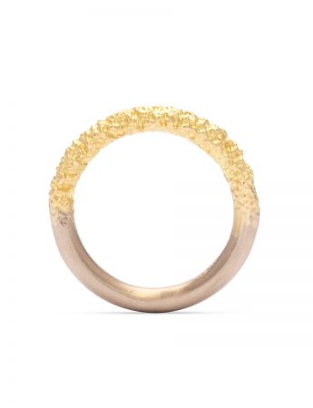 50/50 Ring – Yellow & White Gold
