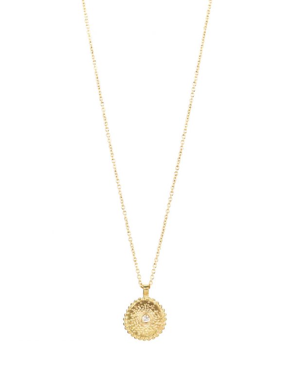 Star Necklace – Yellow Gold & Diamond