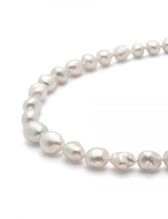 Baroque South Sea Pearl Necklace – Yellow Gold