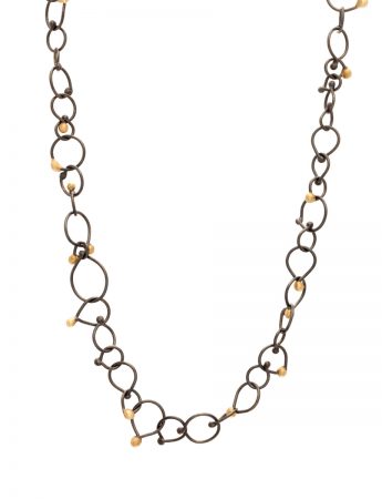 Noir D’Or Chain – Blackened Silver & Gold