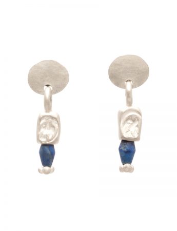 Wisdom Earrings – Silver & Lapis Lazuli