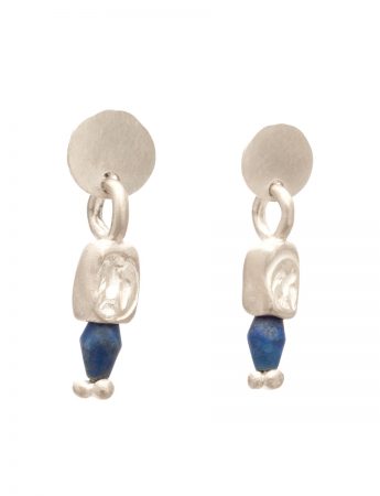 Wisdom Earrings – Silver & Lapis Lazuli