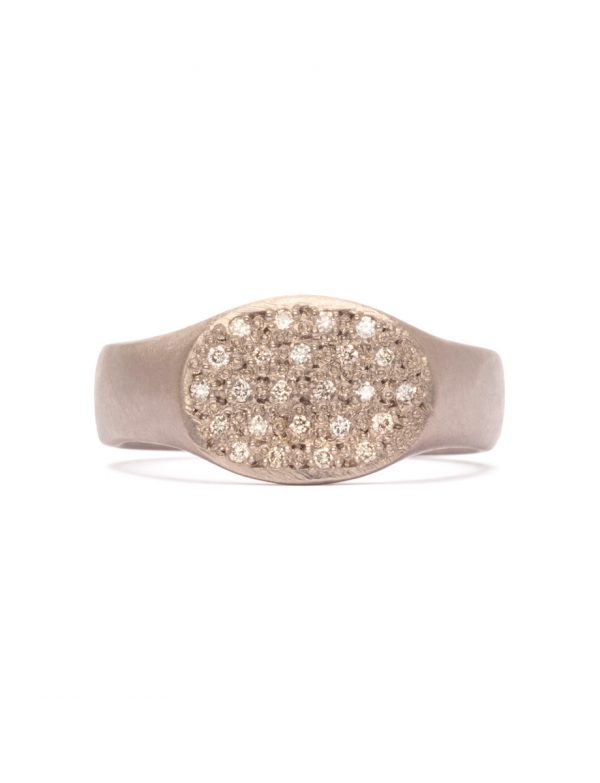 Dawn Signet Ring – Diamond