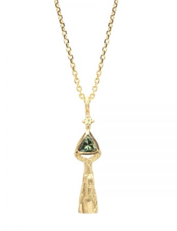 Ancient Empire Necklace – Gold & Sapphire