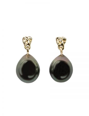 Deep Sea Earrings – Tahitian Pearl