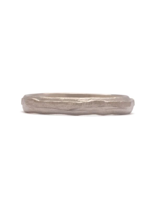 Middle Path Ring – White Gold