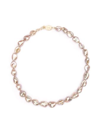 Desire Lines Neckpiece – Freshwater Pearls & White Gold