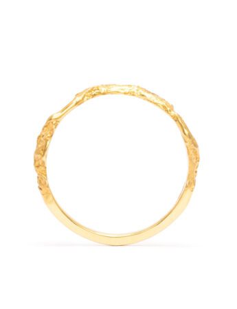 Cassiopeia Pavé Ring – Yellow Gold & Diamonds