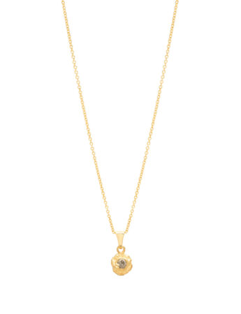 Cumulus Pendant Necklace – Yellow Gold & Diamond