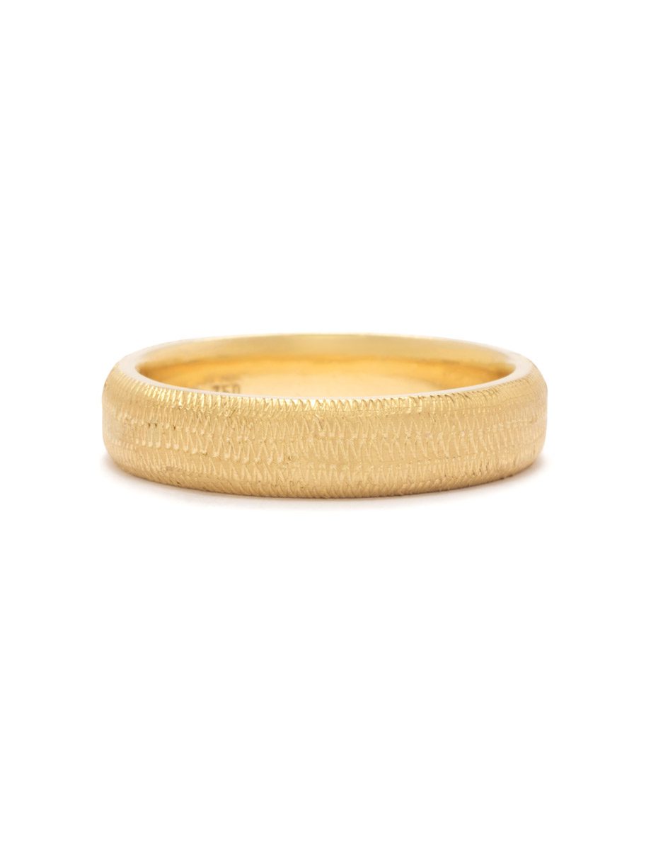 Continuity Ring – Yellow Gold