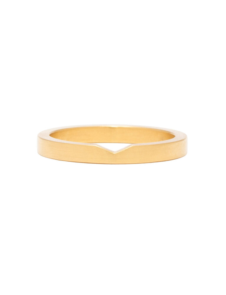 Kite Wedding Ring – Yellow Gold