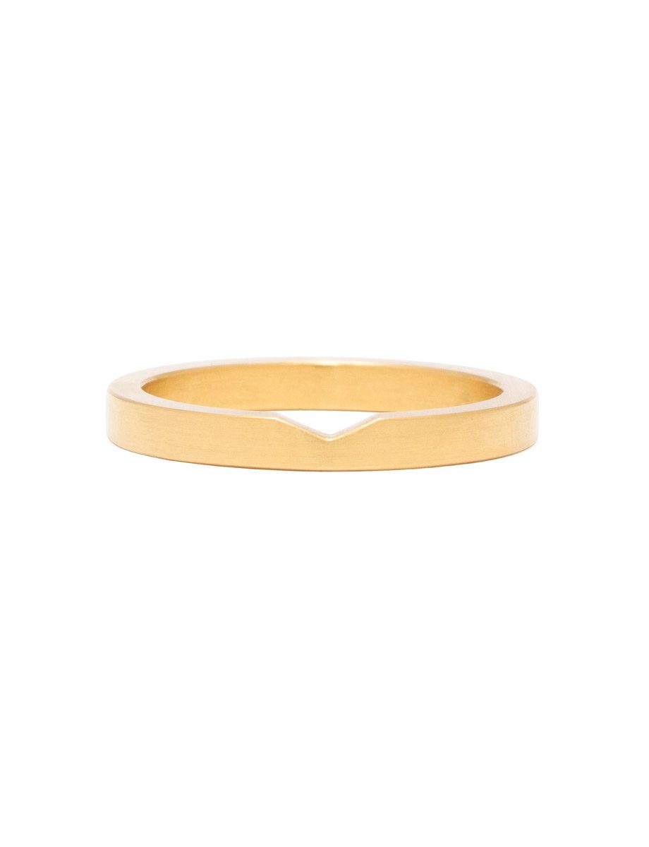 Kite Wedding Ring – Yellow Gold