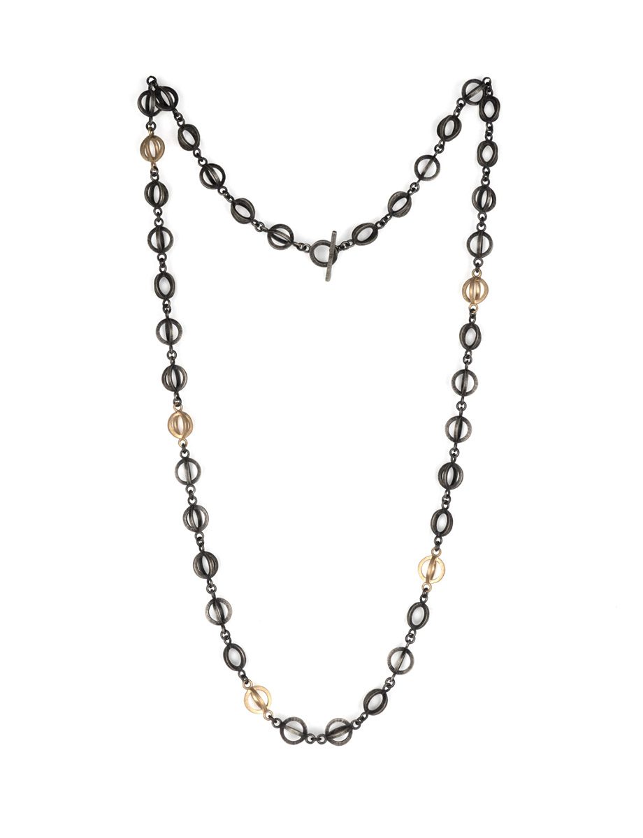 Moments of Light Necklace – Silver & Gold