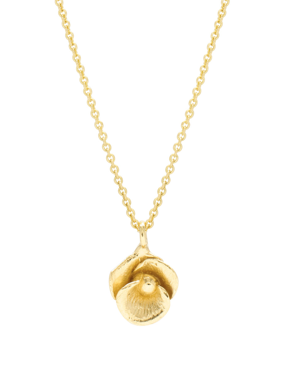 Viola Pendant Necklace – Yellow Gold