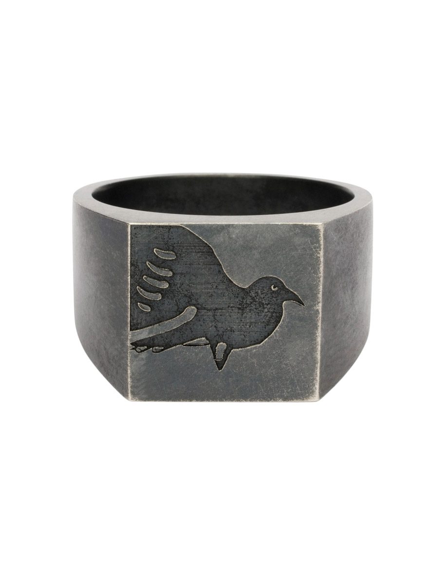 Blackbird – No Safe Place to Land Ring – Silver