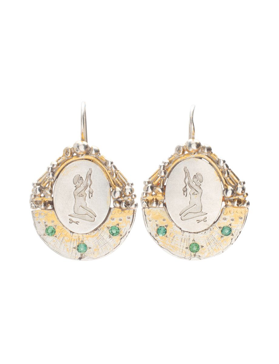 Heroine’s Journey Earrings – Tourmaline