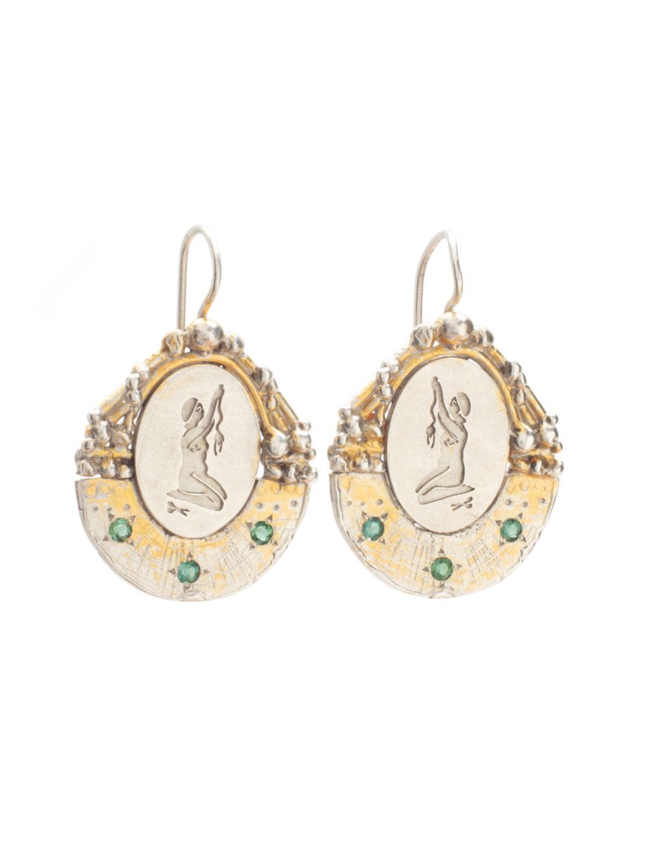 Heroine’s Journey Earrings – Tourmaline