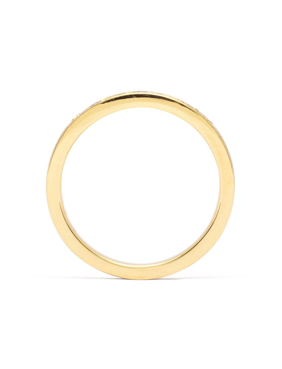 Ombre Ring – Yellow Gold & Diamonds