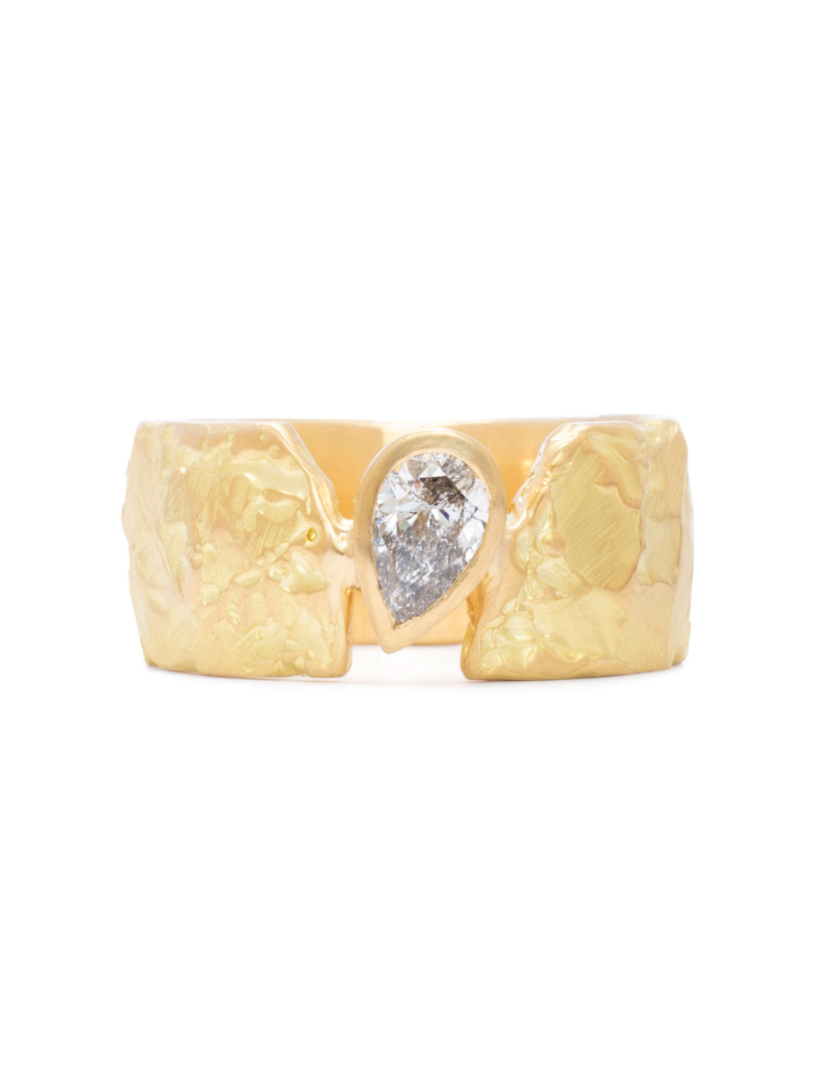 My Path Diamond Ring – Yellow Gold & Diamond
