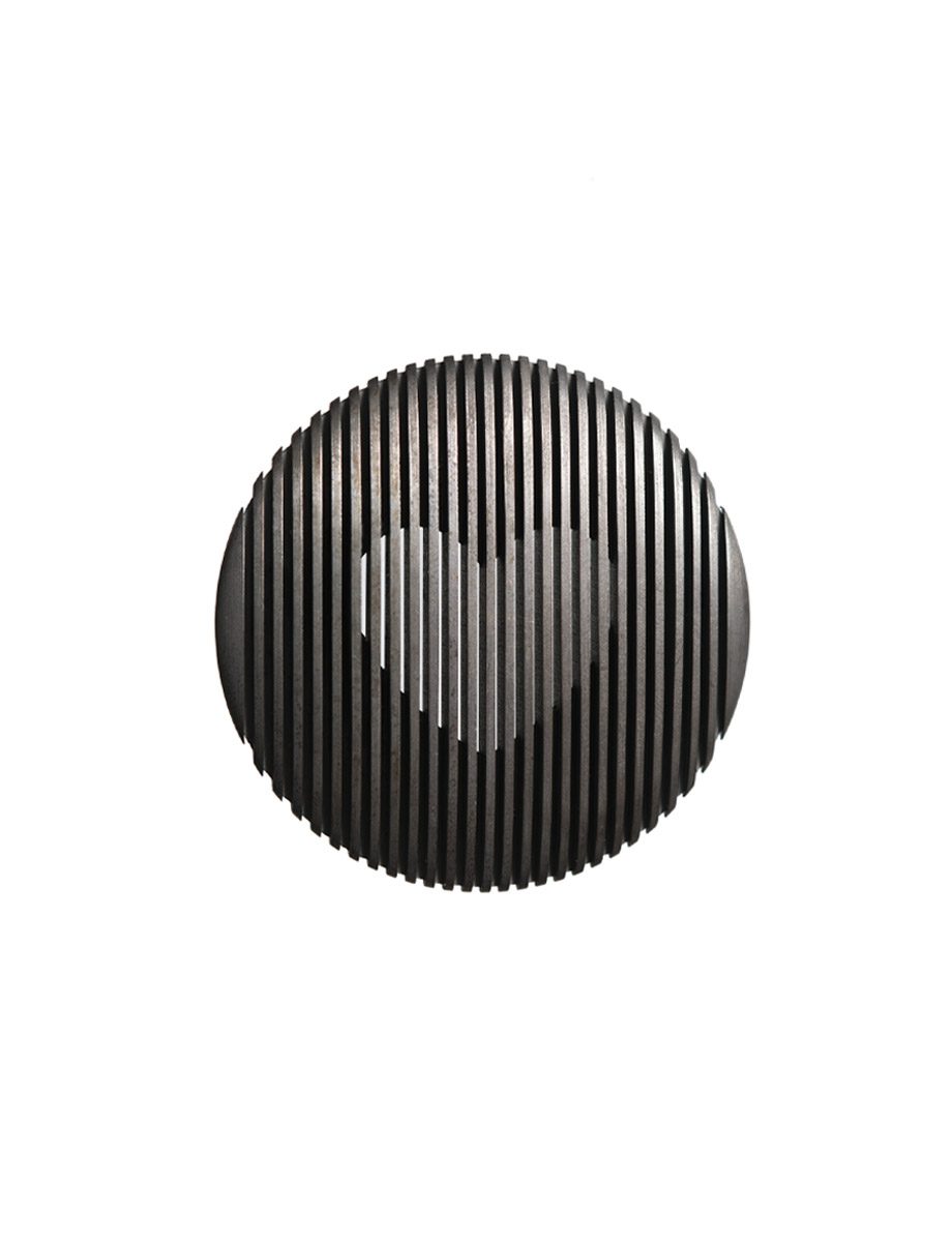 Obscuro Intima Brooch – Blackened Silver