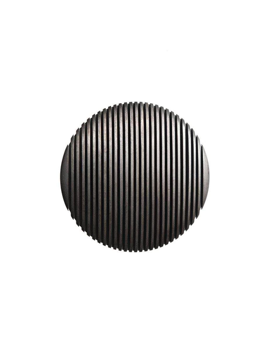 Obscuro Intima Brooch – Blackened Silver