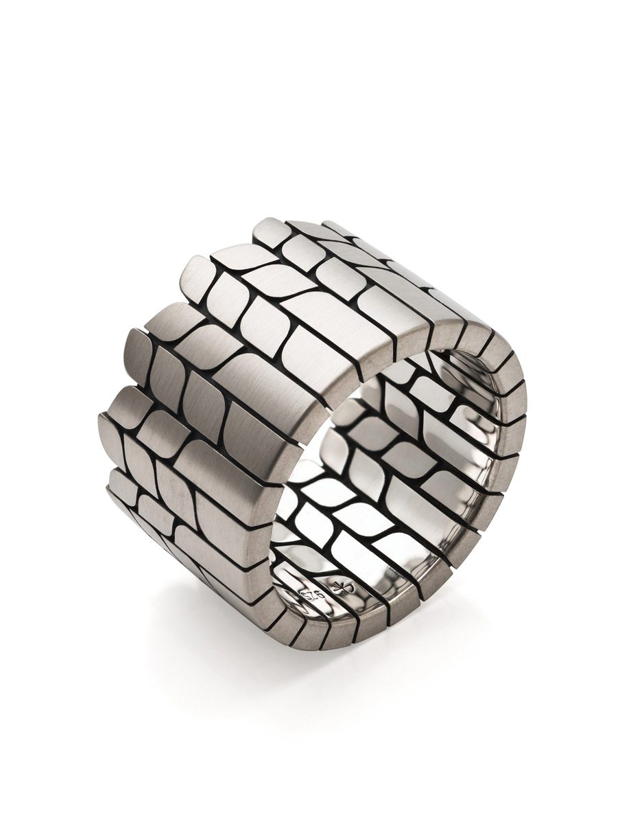 Elementis Terra Ring – Silver