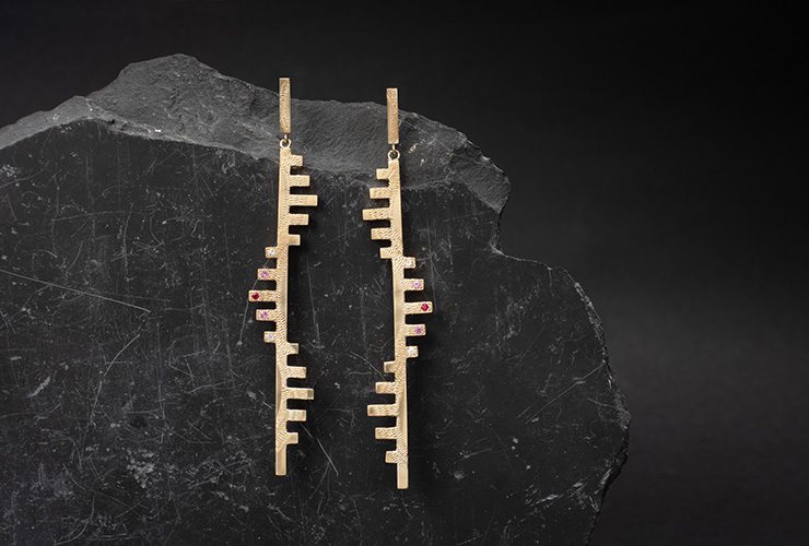 Earrings by Lauren Trojkovic