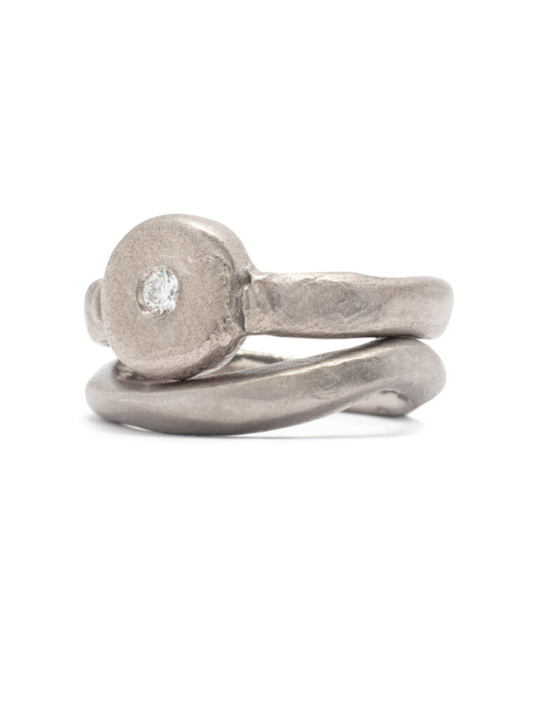 Ici Ring – White Gold