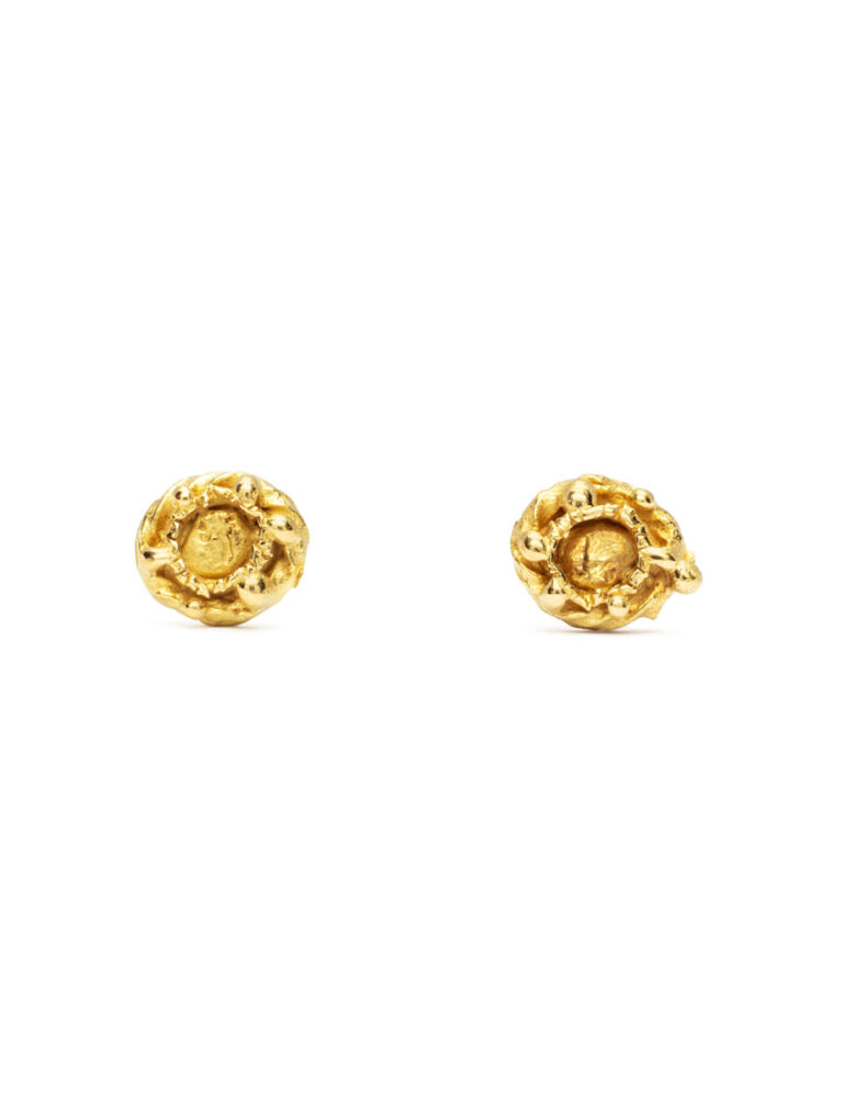 Love Token Earrings – Yellow Gold