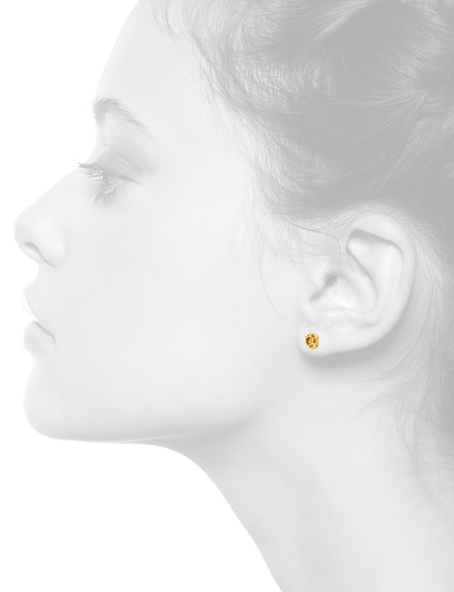 Love Token Earrings – Yellow Gold