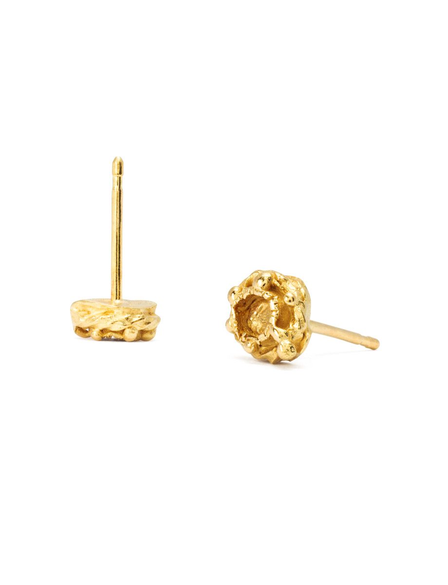 Love Token Earrings – Yellow Gold