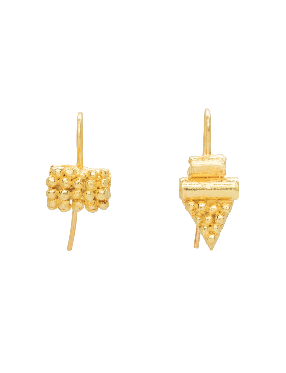 Unique Earrings – Yellow Gold