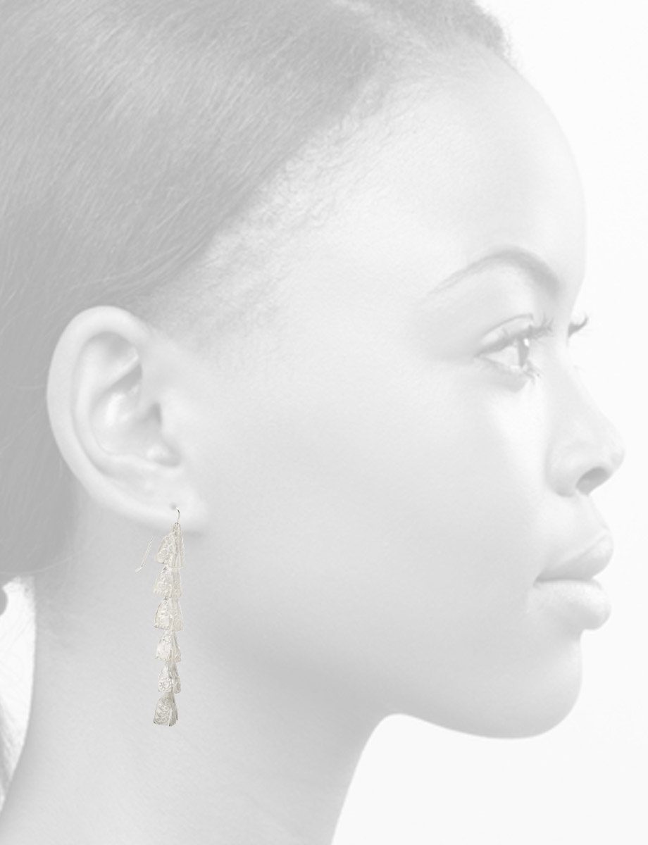 Swallow Sings Hope Hook Earrings – Sterling Silver
