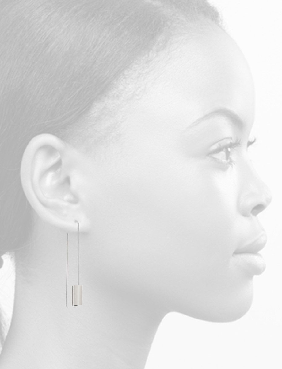 One Gram Earrings – Gold & Aluminium