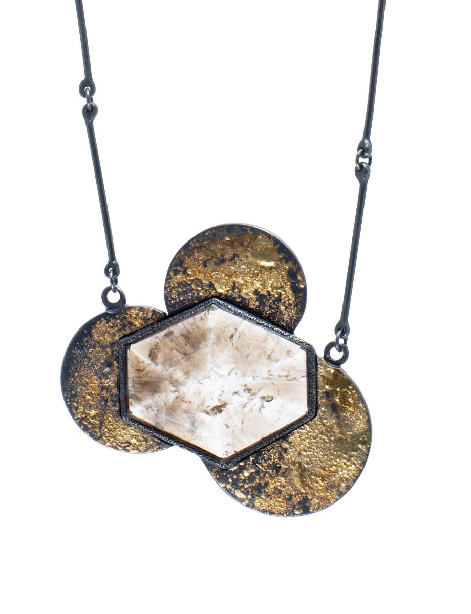 Path Of A Star Necklace – Smoky Quartz