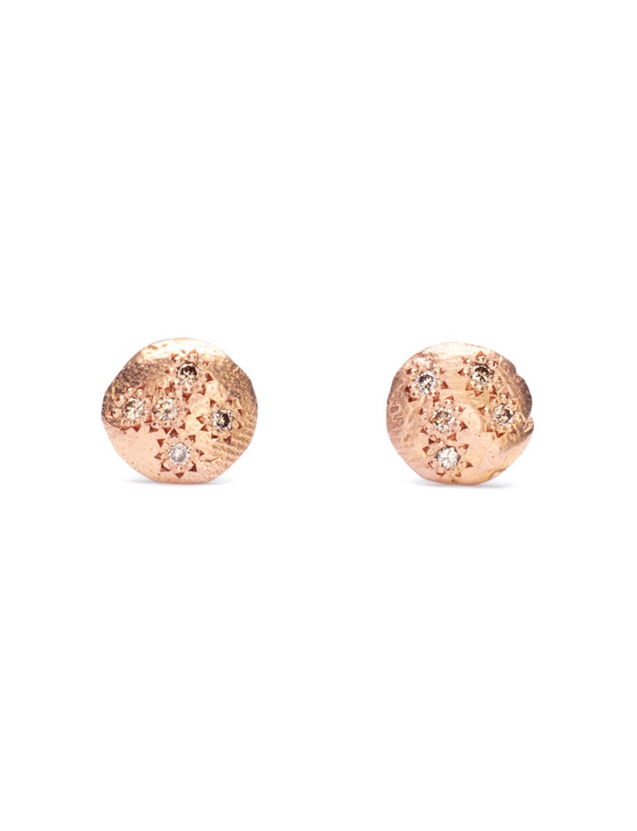 Little Earrings – Rose Gold & Diamonds