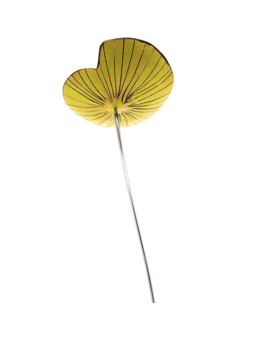 Poppy Pin – Gloss Blue & Lime Green