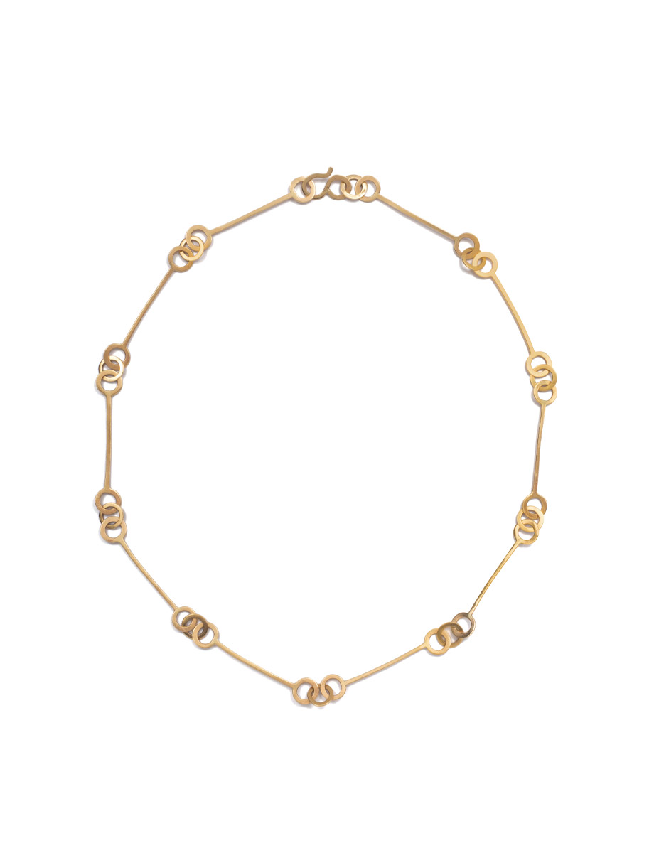Maru-Bo Tsugi Tsugi Chain Necklace – Yellow Gold