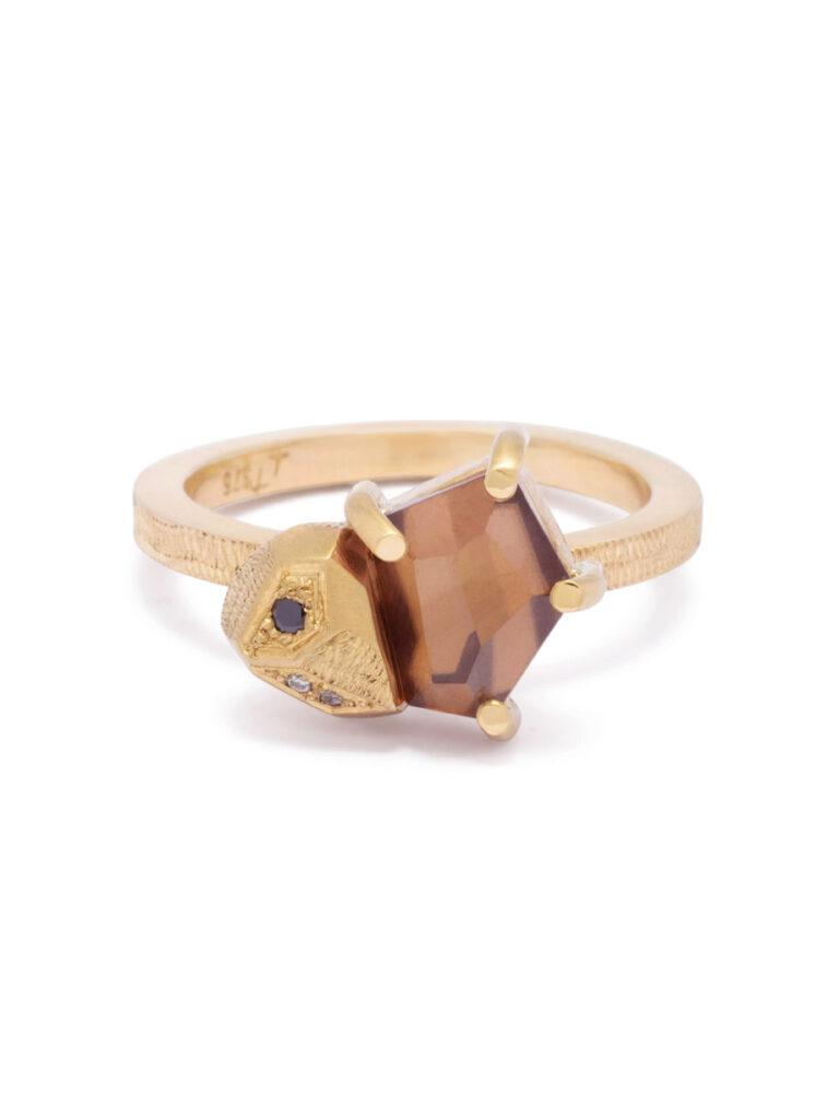 Boulder Ring – Australian Zircon & Diamonds