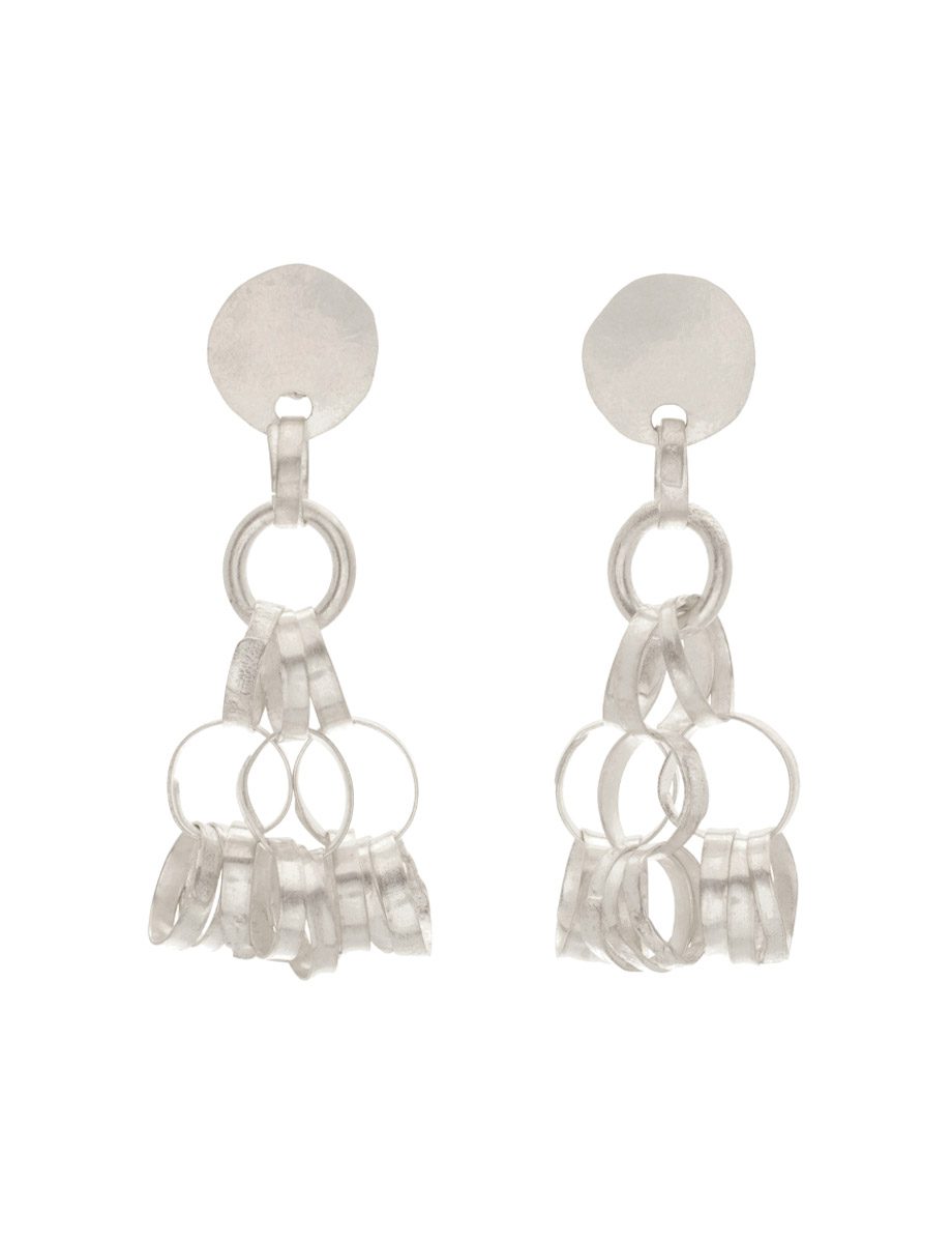 Larissa Earrings – Silver